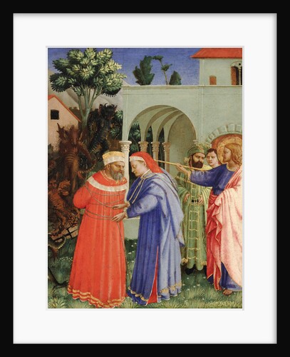 The Apostle Saint James the Greater Freeing the Magician Hermogenes by Fra Giovanni da Fiesole Angelico