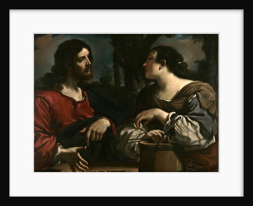 Christ and the Samaritan Woman at Jacobs Well by Guercino