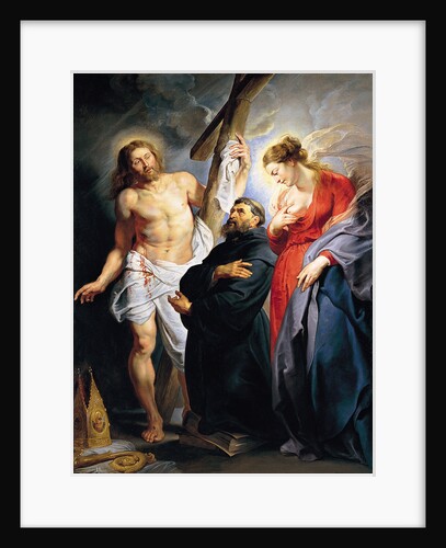 Saint Augustine Between Christ and the Virgin by Pieter Paul Rubens