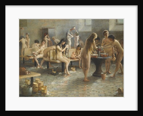 The Bath House by Vladimir Alexandrovich Plotnikov