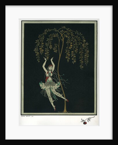 Tamara Karsavina in the ballet The Firebird by I. Stravinsky by George Barbier
