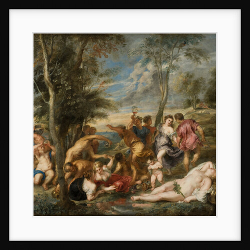 The Bacchanal of the Andrians by Pieter Paul Rubens