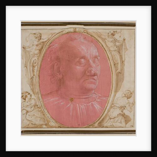 Head of an Old Man by Domenico Ghirlandaio