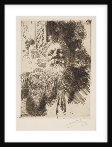 Auguste Rodin by Anders Leonard Zorn