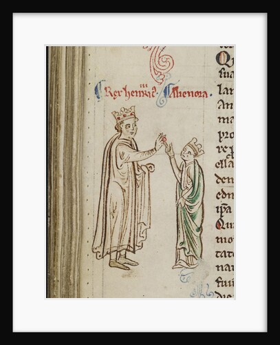 Marriage of Henry III and Eleanor of Provence by Matthew Paris