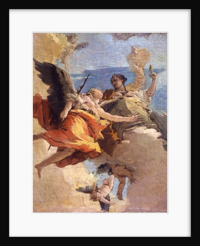 Allegory of Virtue and Nobility by Giambattista Tiepolo