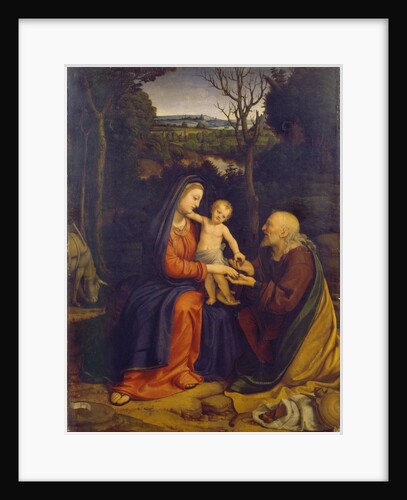 The Rest on the Flight into Egypt by Andrea Solari