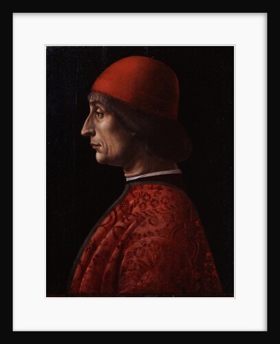 Portrait of Giovanni Francesco Brivio by Vincenzo Foppa