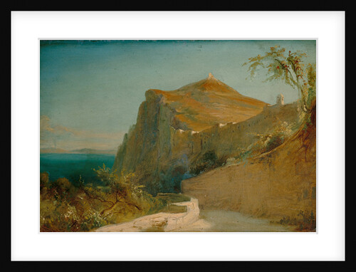 Rock of Tiberius, Capri by Carl Blechen