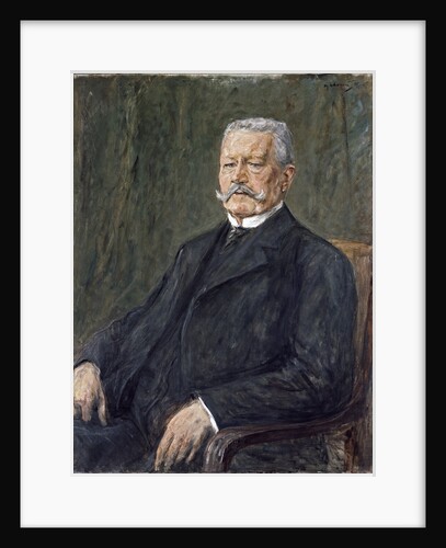 Portrait of Paul von Hindenburg by Max Liebermann