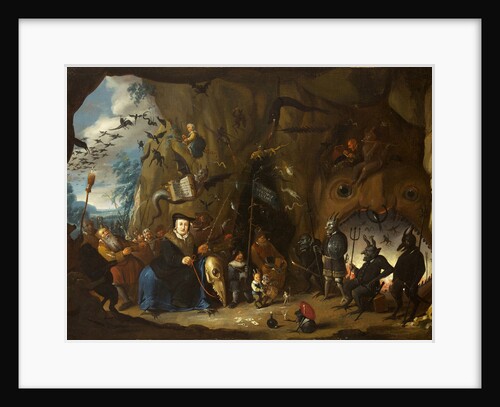 Luther in Hell by Egbert van Heemskerk the Younger