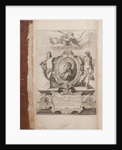 Frontispiece with Portrait of Ovid, Metamorphoses, Oxford, 1632 by Anonymous