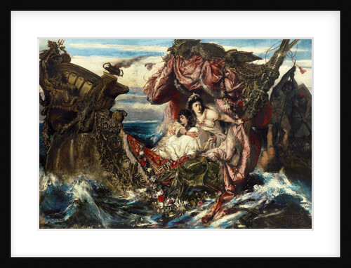 The Shipwreck of Agrippina by Gustav Wertheimer
