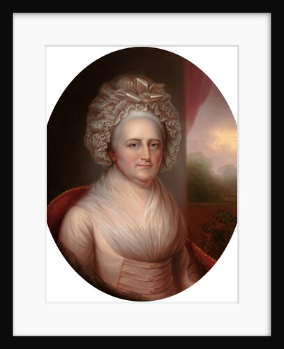 Portrait of Martha Washington by Rembrandt Peale