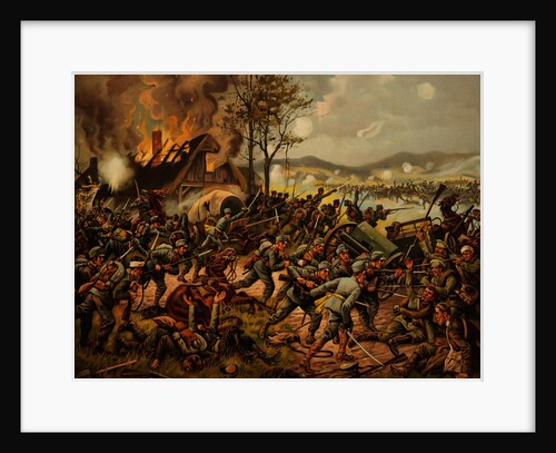 The Battle of Krasnik started on August 23, 1914 by Anonymous