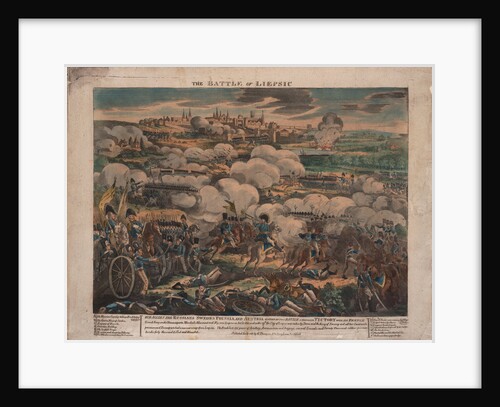 The Battle of Leipzig by Anonymous
