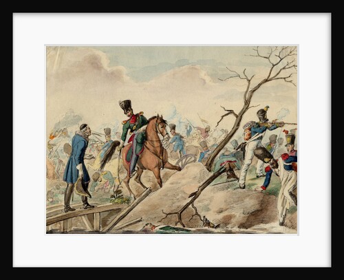 An Episode from the Battle of Leipzig by Anonymous