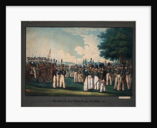 Civic Guards of Free City of Frankfurt by Anonymous