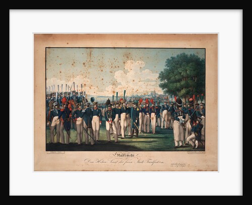 Civic Guards of Free City of Frankfurt by Anonymous
