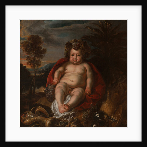 Bacchus as a child by Jacob Jordaens