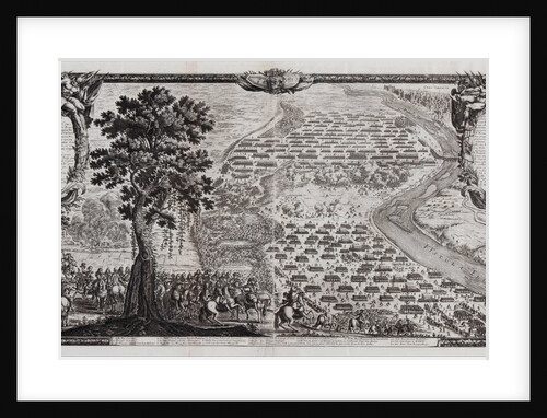 The Battle of Warsaw on July 1656 by Erik Dahlberg
