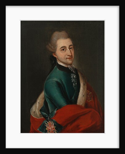 Portrait of Stanislaw II August Poniatowski, King and Grand Duke of the Polish-Lithuanian Commonweal by Franz Ignaz Molitor