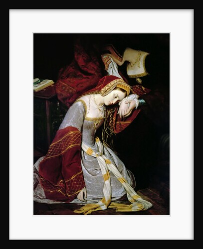 Anne Boleyn in the Tower of London by Édouard Cibot
