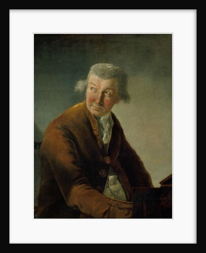 Portrait of Carl Friedrich Abel by Alexandre-Auguste Robineau