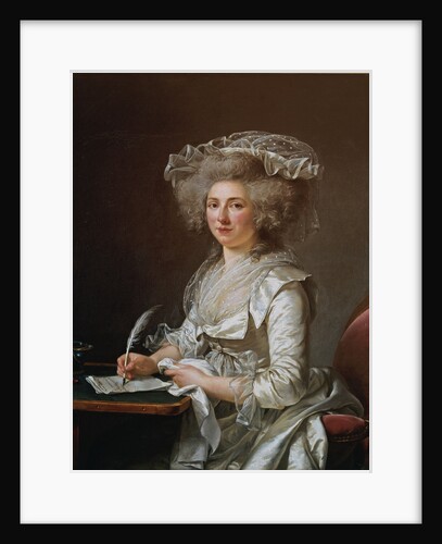 Portrait of Madame Roland by Adélaïde Labille-Guiard