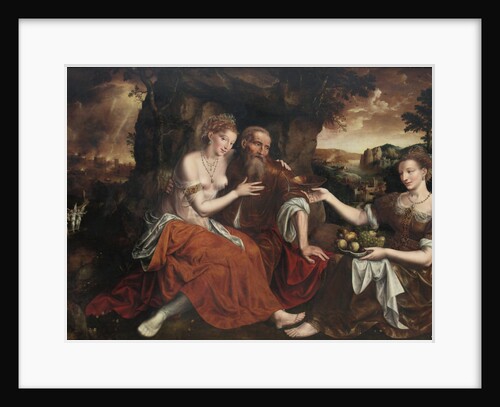 Lot and his Daughters by Jan Massys