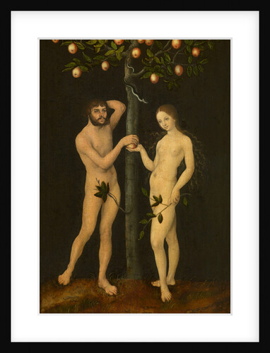 Adam and Eve by Lucas Cranach the Elder