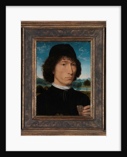 Portrait of a Man with a Roman Medal by Hans Memling