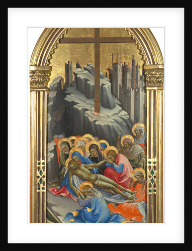 The Lamentation over Christ by Lorenzo Monaco