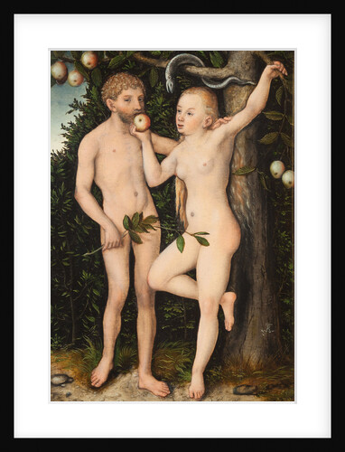 Adam and Eve by Lucas Cranach the Elder