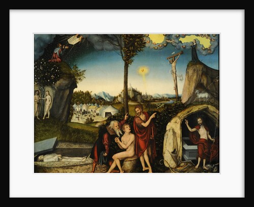 Law and Grace by Lucas Cranach the Elder