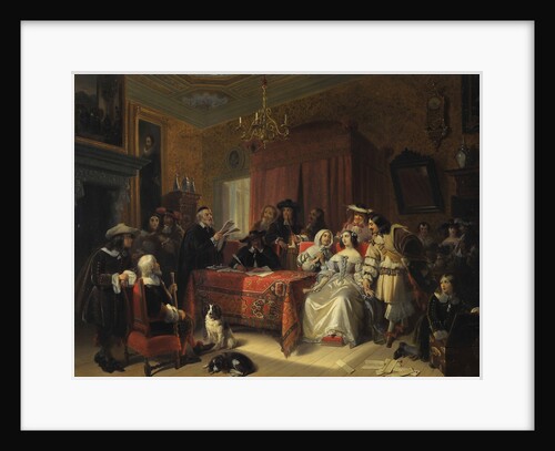 Reading of a Will by Jacob Joseph Eckhout