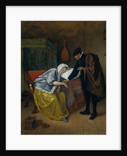 Sick Woman by Jan Havicksz Steen