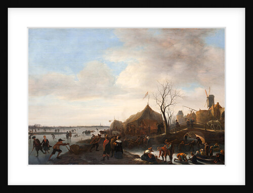 Winter scene by Jan Havicksz Steen