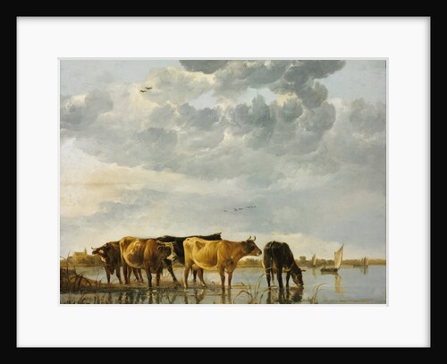 Cows in a River by Aelbert Cuyp