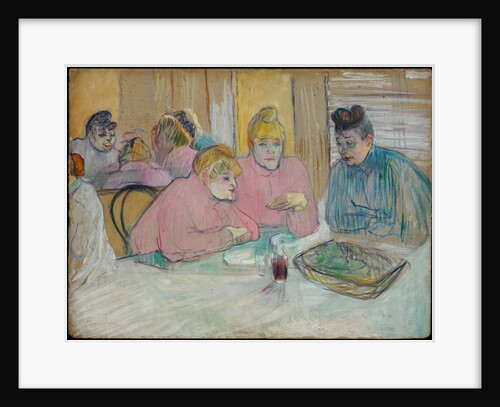 The Ladies in the Dining Room by Henri de Toulouse-Lautrec