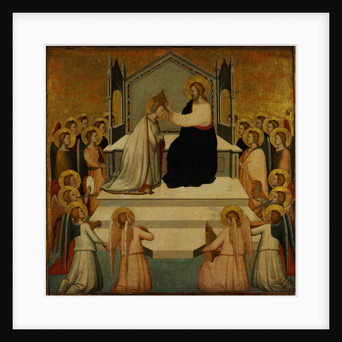 The Coronation of the Virgin by Maso di Banco