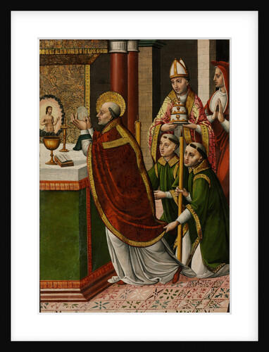 The Mass of Saint Gregory the Great by Master of Portillo