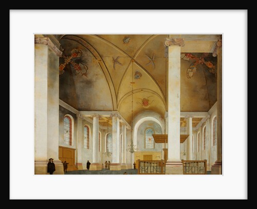 The Nieuwe Kerk in Haarlem by Pieter Saenredam