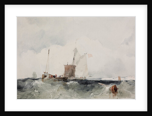 At the English Coast by Richard Parkes Bonington