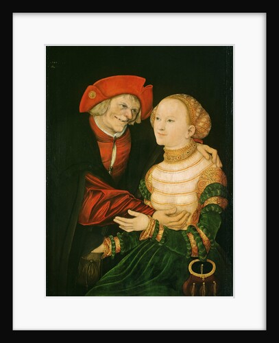 The Unequal Couple by Lucas Cranach the Elder