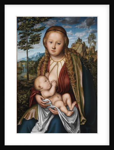 Tthe Virgin suckling the Child by Lucas Cranach the Elder