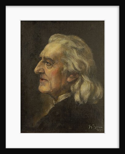 Portrait of Franz Liszt by Leonhard Thoma