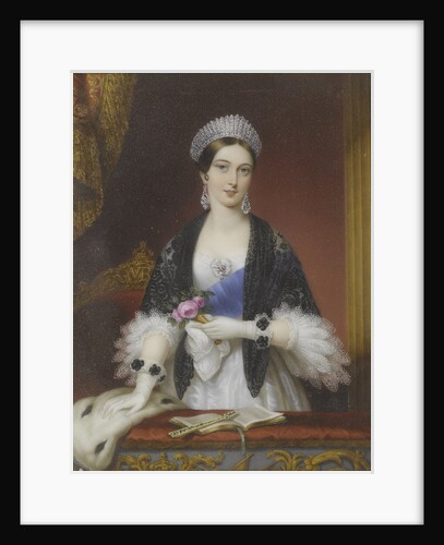 Queen Victoria in the Royal Box at the Drury Lane Theatre in November 1837 by Sophie Liénard