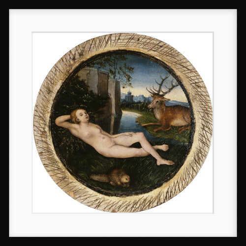 The Nymph of the spring by Lucas Cranach the Elder