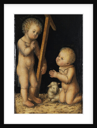 Christ and John the Baptist as Children by Lucas Cranach the Elder
